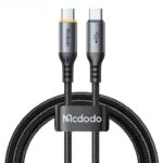 کابل شارژ دوسر تایپ سی هوشمند 100 واتی مک دودو 1.2 متر مدل Mcdodo CA-2040