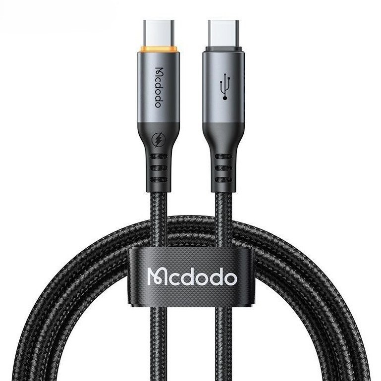 کابل شارژ دوسر تایپ سی هوشمند 100 واتی مک دودو 1.2 متر مدل Mcdodo CA-2040