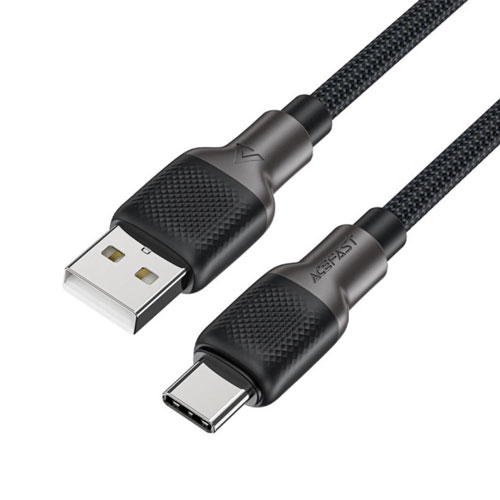 کابل شارژ تایپ سی 1.2 متری ایس فست مدل AceFast C10-04