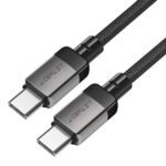 کابل شارژ دوسر تایپ سی کنفی 1.2 متری ایس فست مدل AceFast C9-03