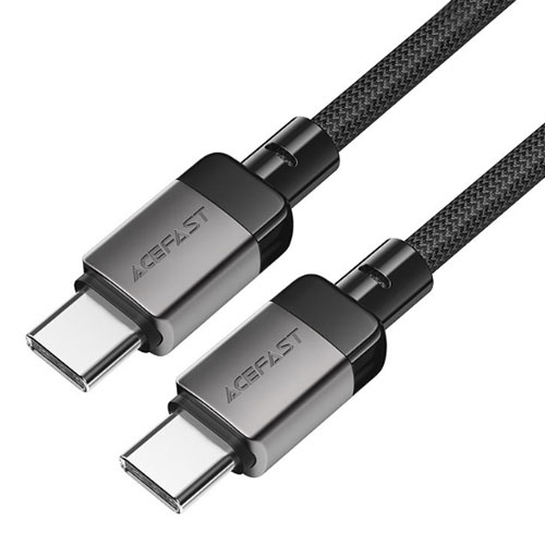 کابل شارژ دوسر تایپ سی کنفی 1.2 متری ایس فست مدل AceFast C9-03