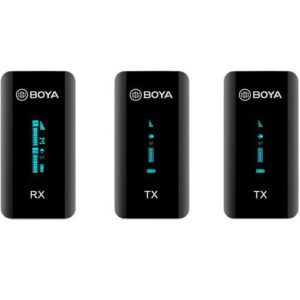 میکروفون یقه ای بی سیم دو مخاطبه بویا مدل Boya By-XM6-s2