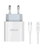 شارژر دیواری 20 وات اکستروم به همراه کابل مدل Axtrom AWC20WPD