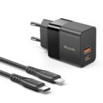 شارژر دیواری مک دودو 20 واتی به همراه کابل تایپ سی به لایتنینگ مدل Mcdodo Ch-1952