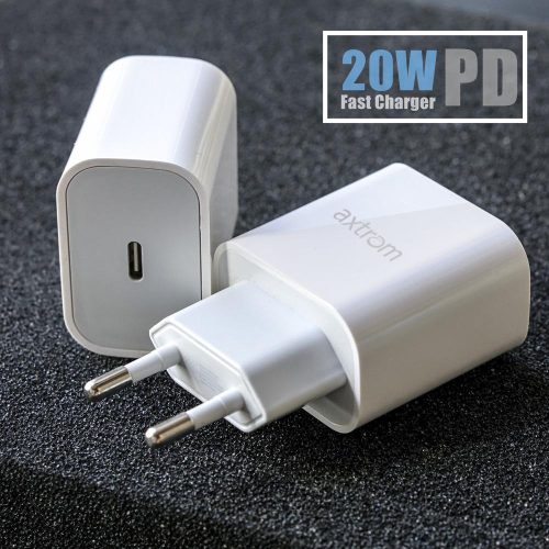شارژر دیواری 20 وات اکستروم به همراه کابل مدل Axtrom AWC20WPD (تصویر دوم)