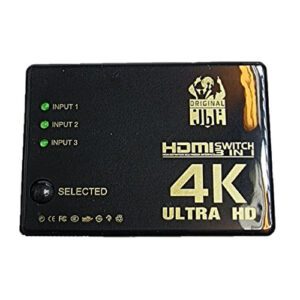 هاب سوییچ HDMI یک به سه دای هارد مدل DieHard JBL