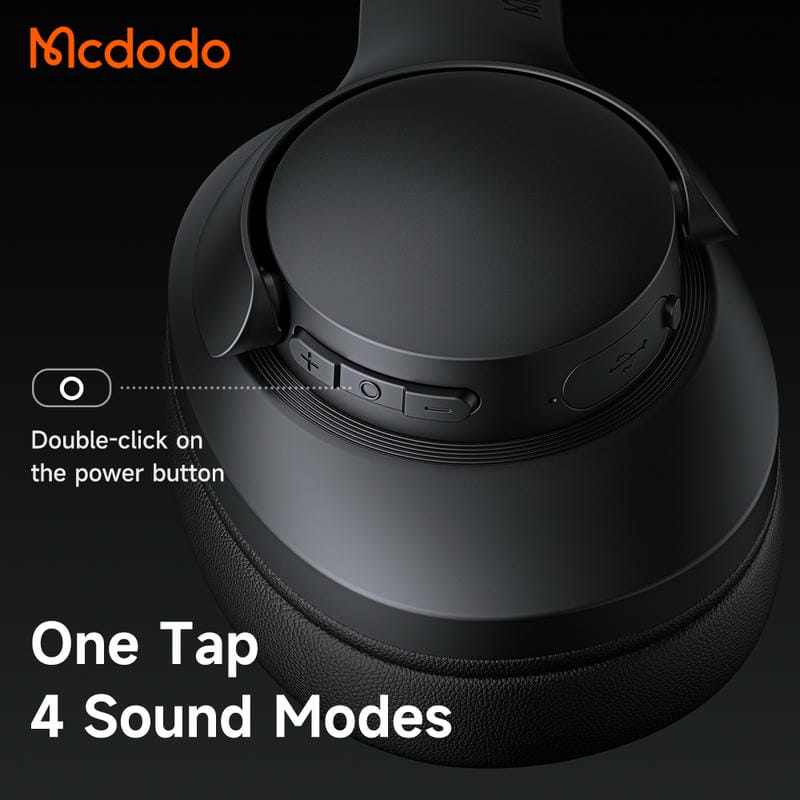 هدفون بلوتوثی مک دودو با حذف نویز END مدل Mcdodo ZENO H01 2890 (تصویر دوم)