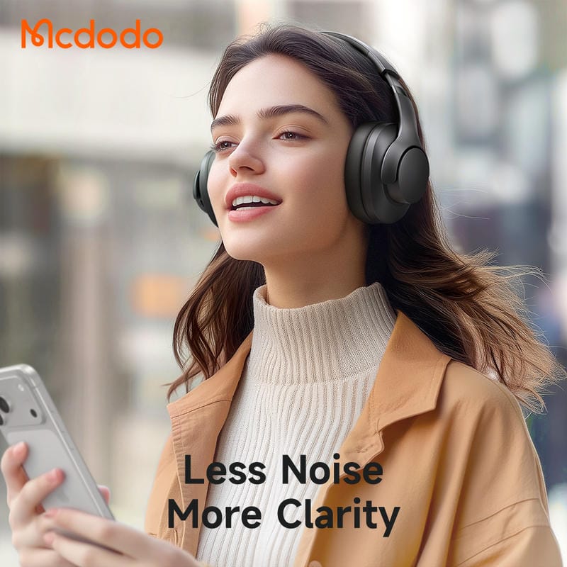 هدفون بلوتوثی مک دودو با حذف نویز END مدل Mcdodo ZENO H01 2890 (تصویر چهارم)