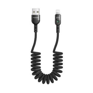 کابل شارژ USB به لایتنینگ فنری 1.8 متری مک دودو مدل Mcdodo 6410