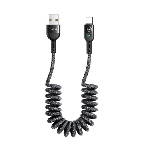 کابل شارژ USB به تایپ سی فنری 1.8 متر مک دودو مدل Mcdodo 6420
