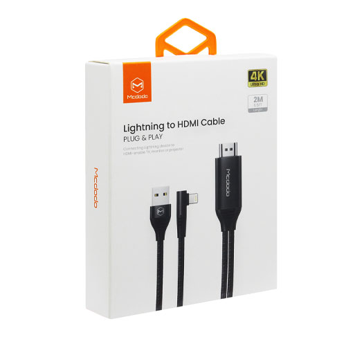 کابل MHL تبدیل لایتنینگ به HDMI مک دودو 2 متری مدل Mcdodo CA-6400 (تصویر دوم)