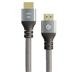 کابل HDMI با طول 2 متر 16K ورژن 2.2 پاورولوژی مدل Powerology PCAB36GY