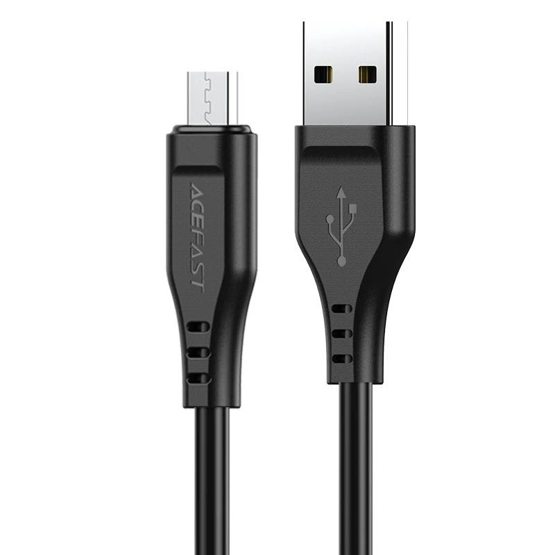 کابل شارژ میکرو USB ایس فست با طول 1.2 متر و شدت جریان 2.4 آمپر مدل Acefast C3-09 (تصویر سوم)