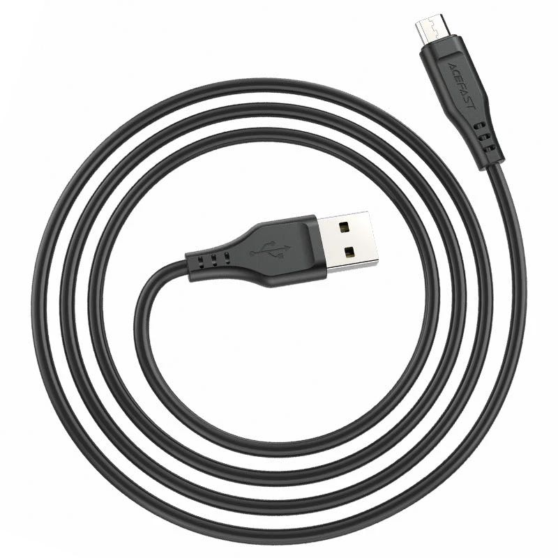 کابل شارژ میکرو USB ایس فست با طول 1.2 متر و شدت جریان 2.4 آمپر مدل Acefast C3-09 (تصویر دوم)