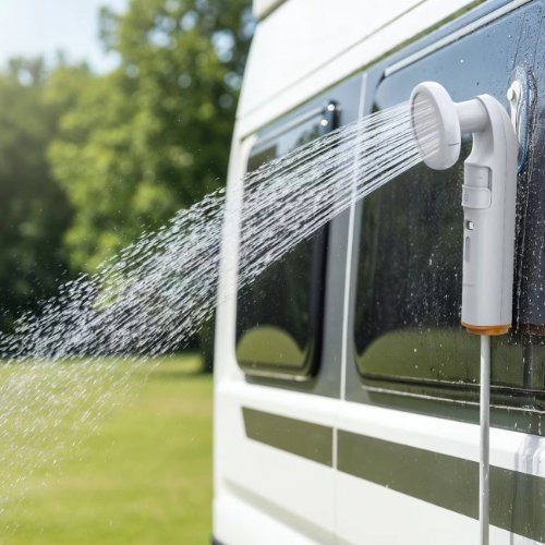 دوش و بیدت مسافرتی شارژی پرودو مدل Porodo PDLFSTPB55WH (تصویر چهارم)