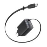 شارژر دیواری 35 وات با کابل متصل تایپ سی انکر مدل Anker A2658