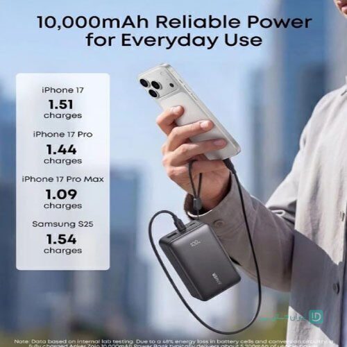 پاوربانک 10000 میلی آمپر 30 واتی انکر مدل Anker A110J (تصویر دوم)