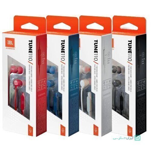 هندزفری جی بی ال سیم دار مدل JBL Tune 110 (تصویر سوم)