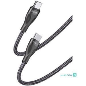 کابل شارژر دوسر تایپ سی یسیدو 0.3 متر 45 واتی مدل Yesido Ca83
