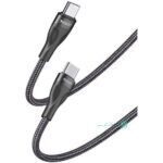 کابل شارژر دوسر تایپ سی یسیدو 0.3 متر 45 واتی مدل Yesido Ca83