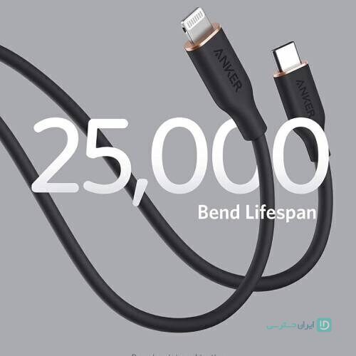 کابل تایپ سی به لایتنینگ انکر 90 سانتی مدل Anker A8662H11 (تصویر دوم)