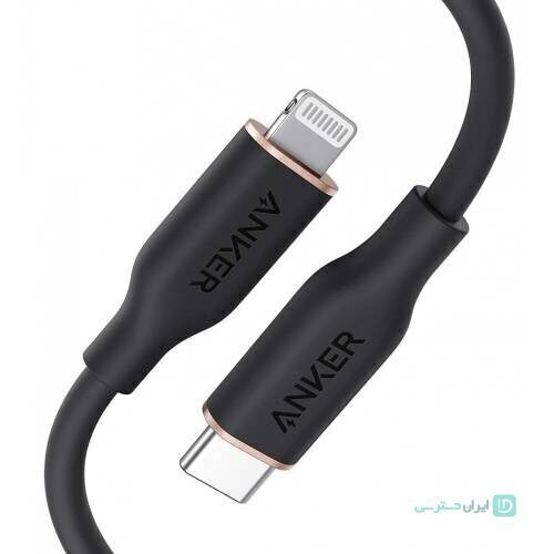کابل تایپ سی به لایتنینگ انکر 90 سانتی مدل Anker A8662H11