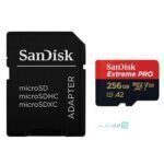 کارت حافظه 256 گیگابایت سرعت 200MB سندیسک اکستریم پرو مدل SanDisk Extreme PRO