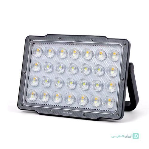 پروژکتور LED شارژی خورشیدی Solar Flood Light گرین لاین Green Lion GNFL14SOLLGBK