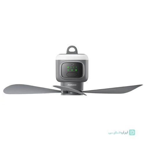 پنکه سقفی شارژی پرودو مدل Porodo PDRSF12KGY (تصویر دوم)