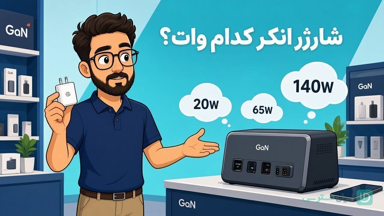 شارژر انکر کدام وات؟