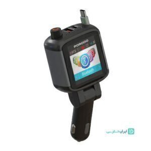 شارژر فندکی و FM پلیر بلوتوثی پرودو مدل Porodo PDCCR36BK