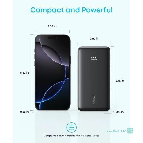 پاوربانک انکر 20 هزار میلی آمپر 22.5 وات مدل Anker Zolo A110E (تصویر دوم)